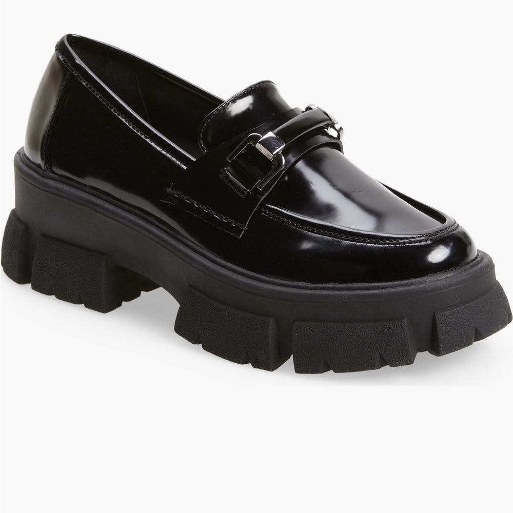 Steve Madden platform loafer new size 8.5